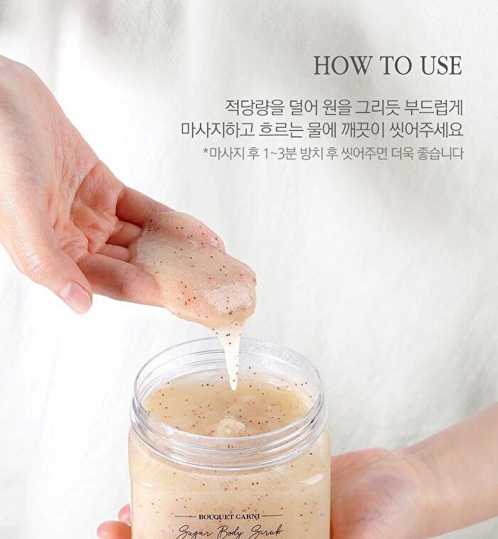 Bouquet Garni Sugar Body Scrub - 5 Types - White Musk