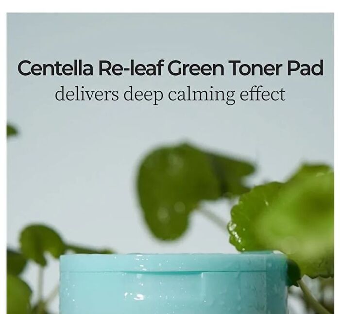 numbuzin No.1 Centella Re-Leaf Green Toner Pad - 70 pads
