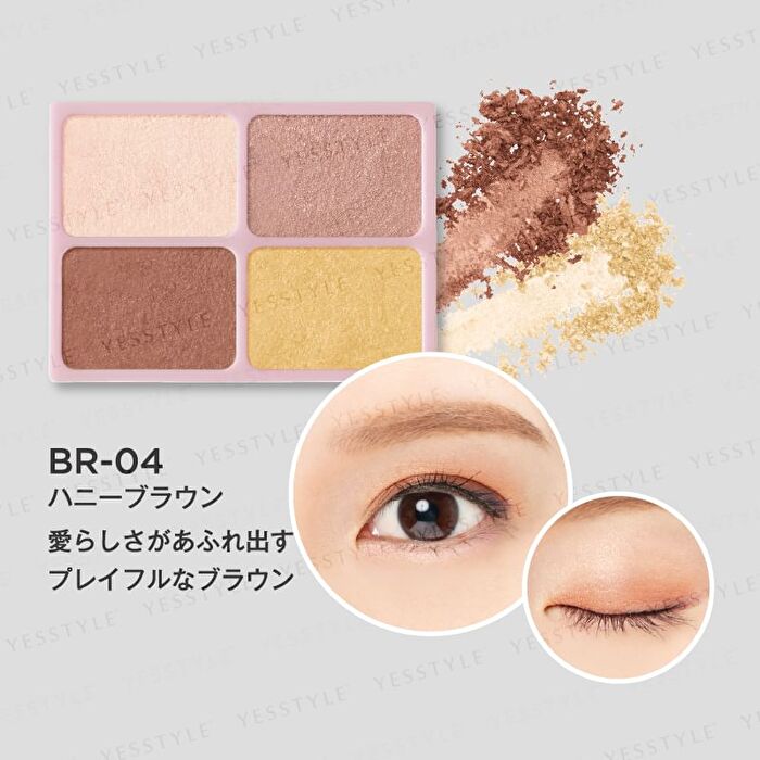 DAISY DOLL Eye Color Palette - PK-01 Lady Pink
