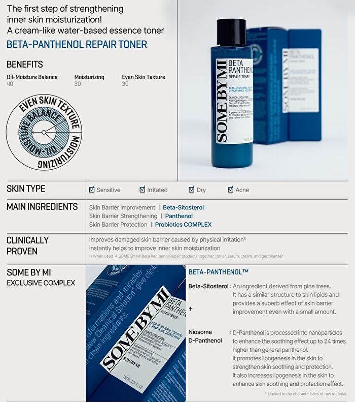 Beta Panthenol Repair Toner - 150ml