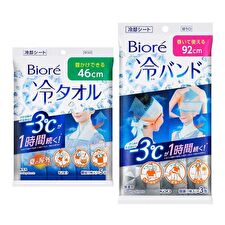 Biore Cooling Sheets - Unscented 46cm - 5 pcs