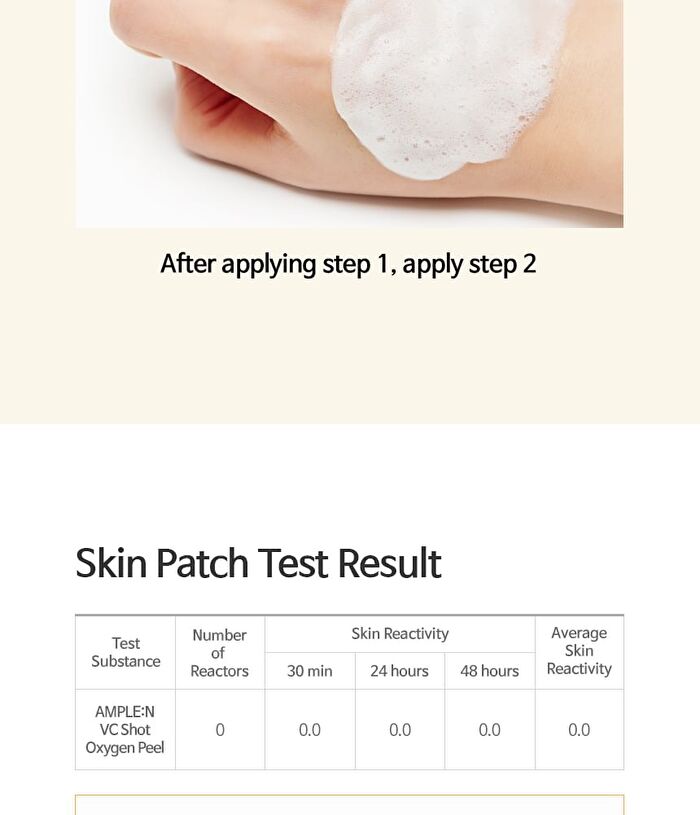 VC Shot Oxygen Peel  - 14g