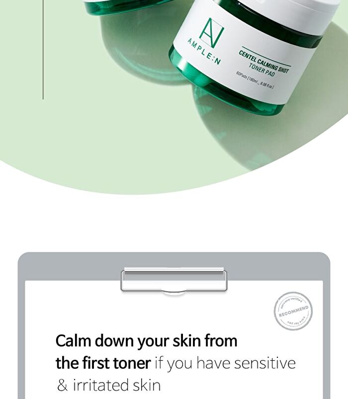 Centel Calming Shot Toner Pad  - 180ml