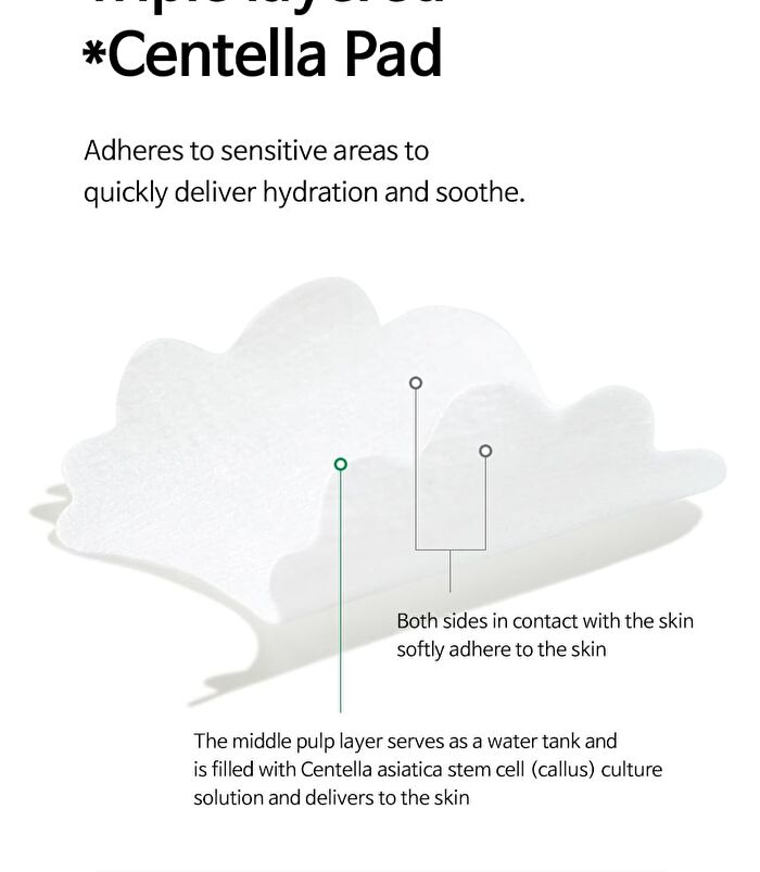 Centel Calming Shot Toner Pad  - 180ml