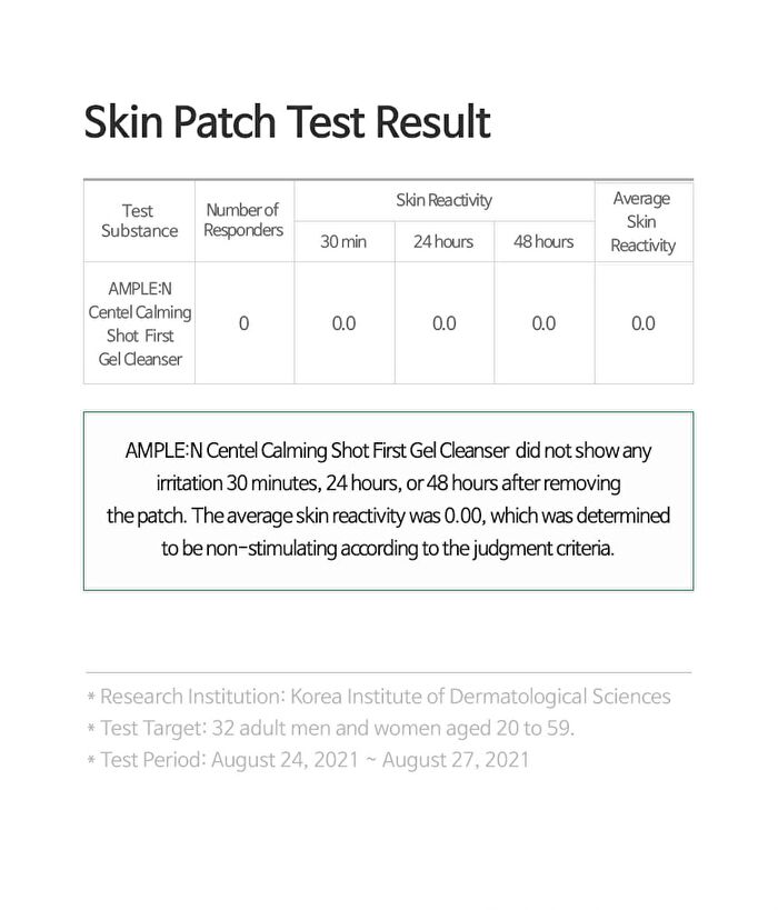Centel Calming Shot First Gel Cleanser  - 150ml