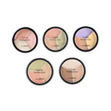 The Saem Cover Perfection Triple Pot Concealer - 4 Types - #01 Correct Beige