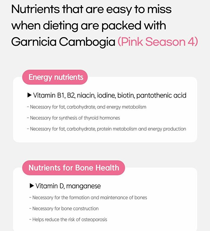 All New Pink Garcinia Season 4 - 1,200mg x 90 tablets