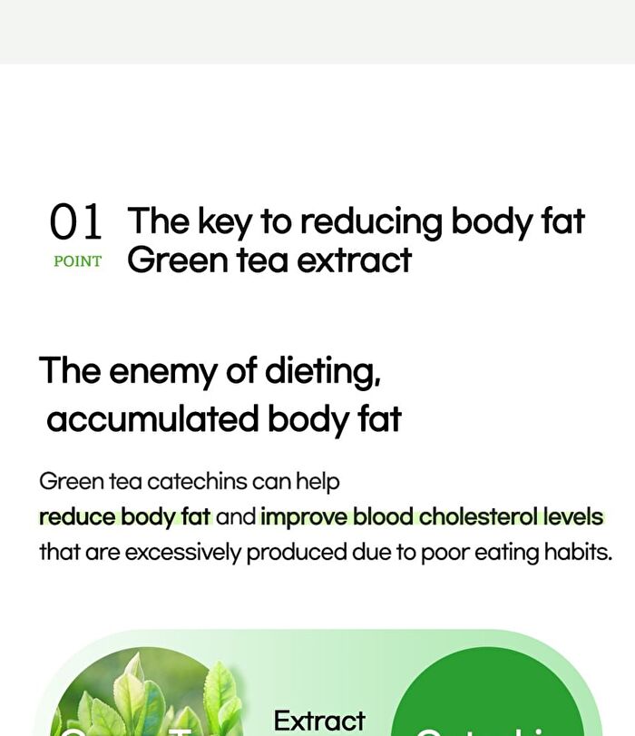 Green Tea Extract (Green Season 4) - 1100mg x 60 tablets