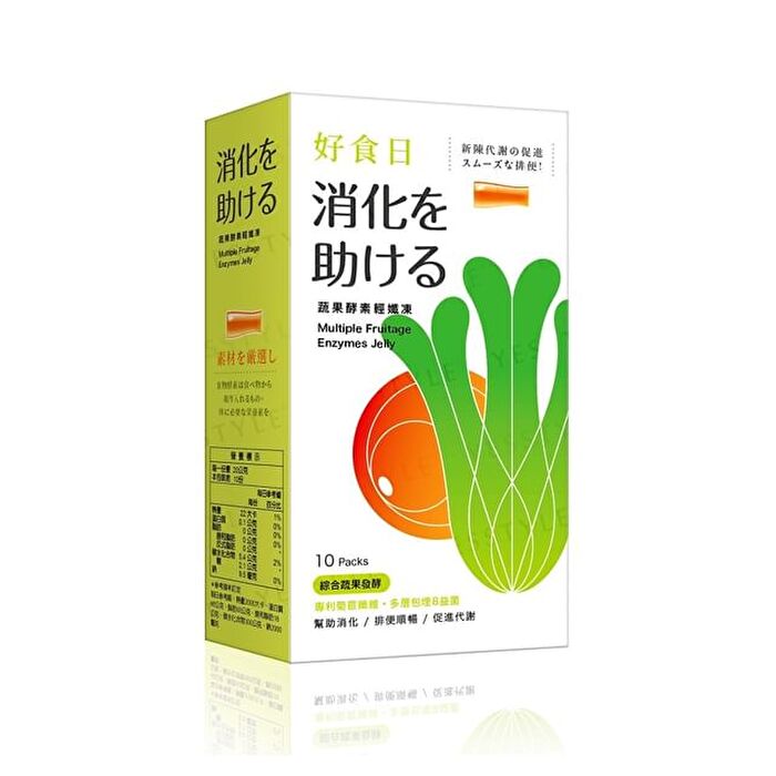 Day Plus+ Multiple Fruitage Enzymes Jelly - 10 Packs