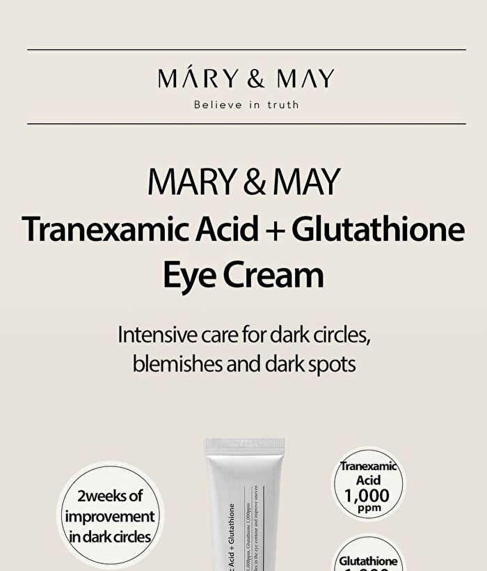 Tranexamic Acid + Glutathione Eye Cream Mini - 12g