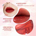 Pinkflash Watery Glam Lipgloss - 9 Color - #NU02 CINNAMON OOLONG