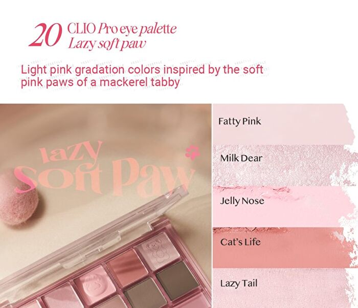 Pro Eye Palette Koshort In Seoul Limited Edition - 2 Types - #19 Napping Cheese