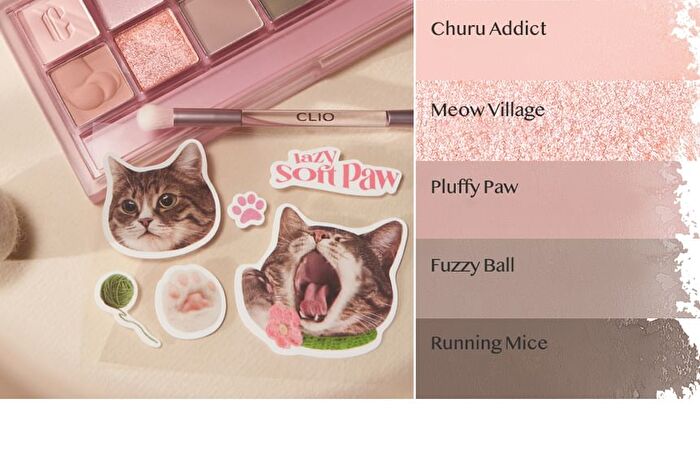 Pro Eye Palette Koshort In Seoul Limited Edition - 2 Types - #19 Napping Cheese