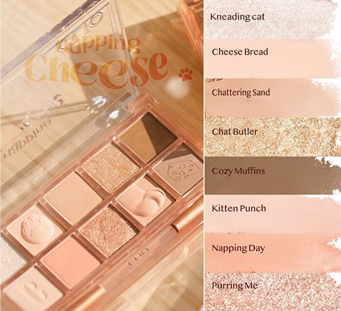 Pro Eye Palette Koshort In Seoul Limited Edition - 2 Types - #19 Napping Cheese
