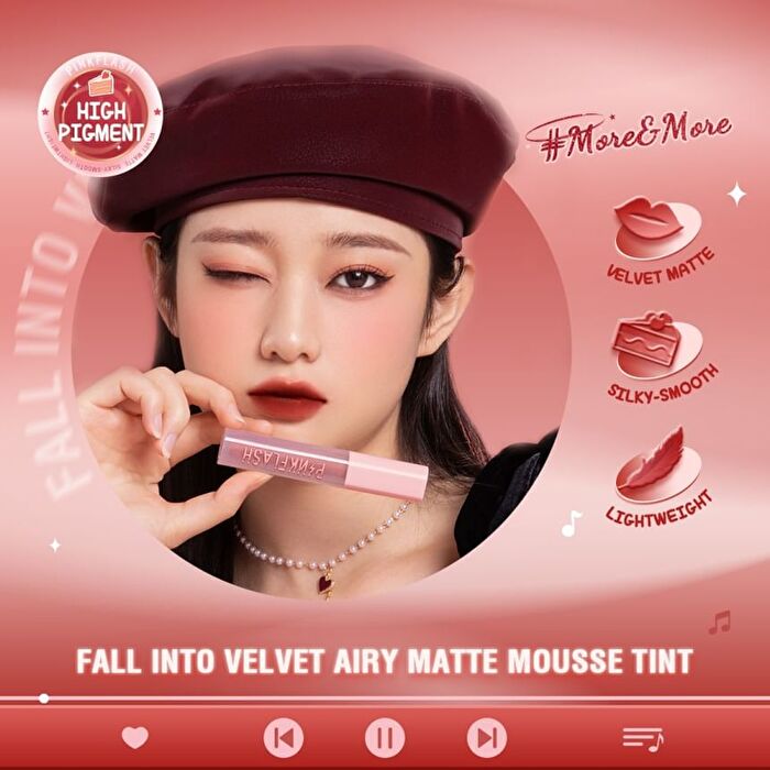 Pinkflash Airy Matte Mousse Tint - 10 Color - #PP01