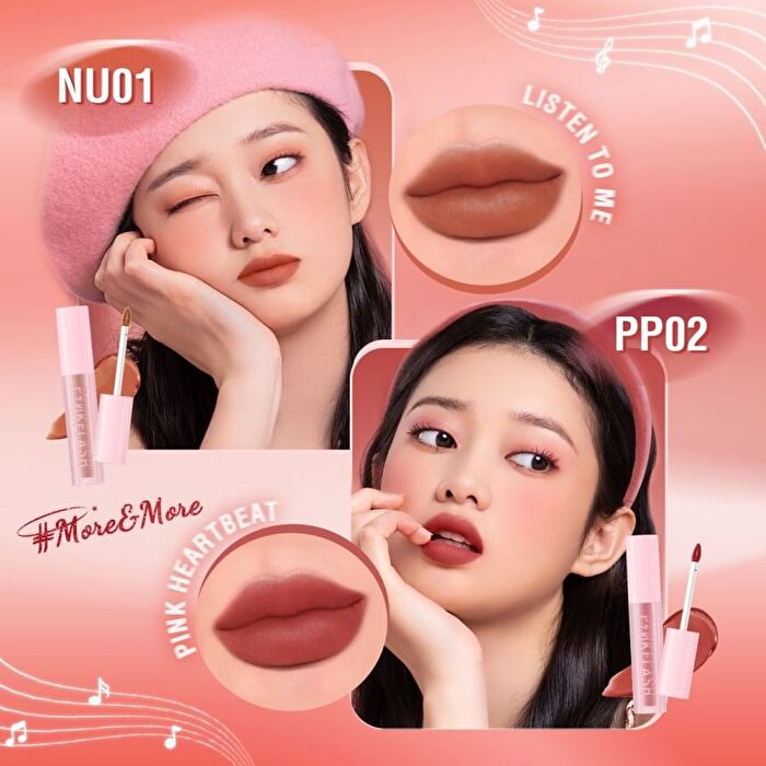 Pinkflash Airy Matte Mousse Tint - 10 Color - #BB02