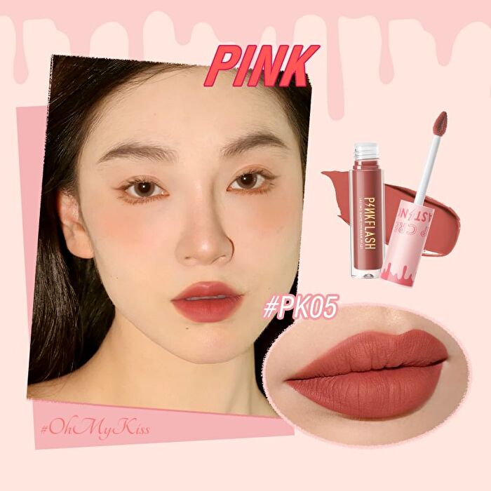 Hot Lasting Matte Lipcream - 6 Color - #OR05 ORANGE