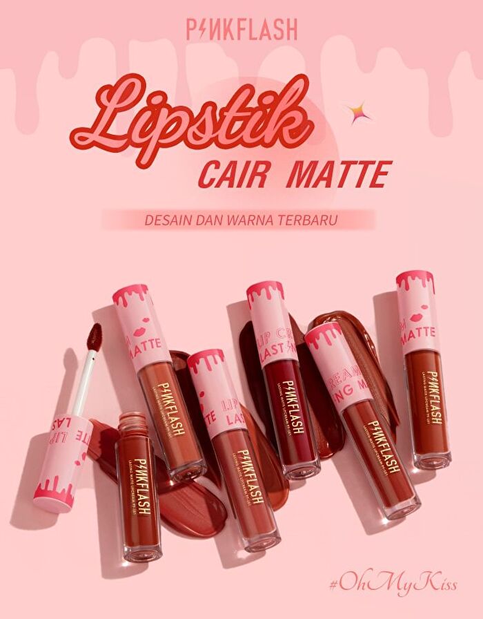 Hot Lasting Matte Lipcream - 6 Color - #BB02 BRICK BROWN