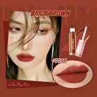 Pinkflash Hot Lasting Matte Lipcream - 6 Color - #BB01 BRICK BROWN