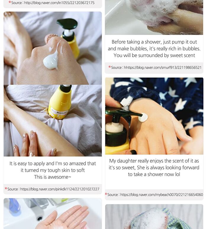 Milk Body Cleanser - 9 Types - Peach