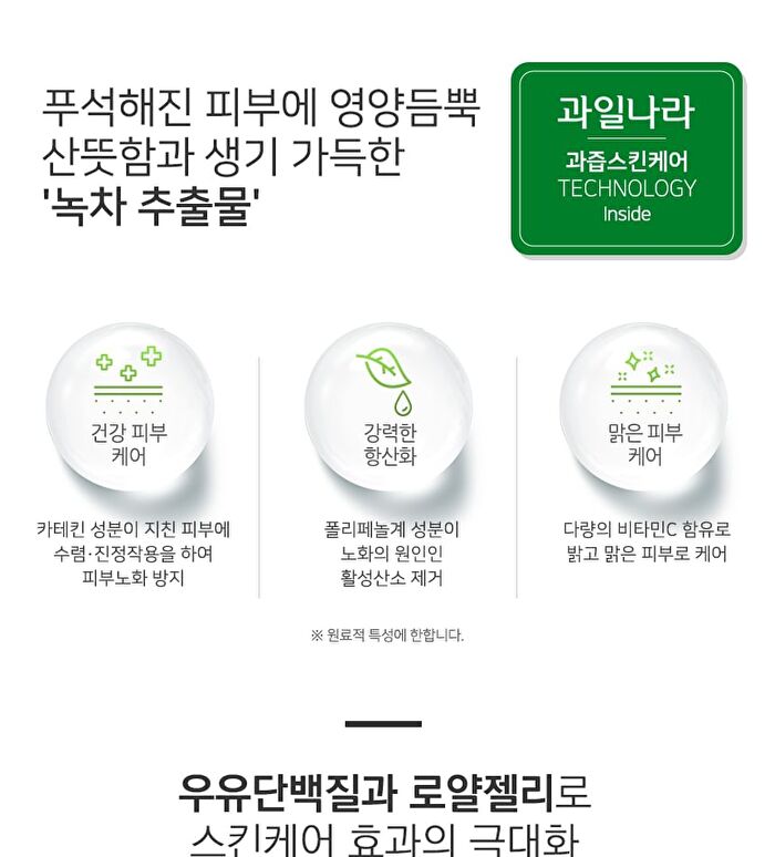 Milk Body Lotion - 9 Types - Green Tea