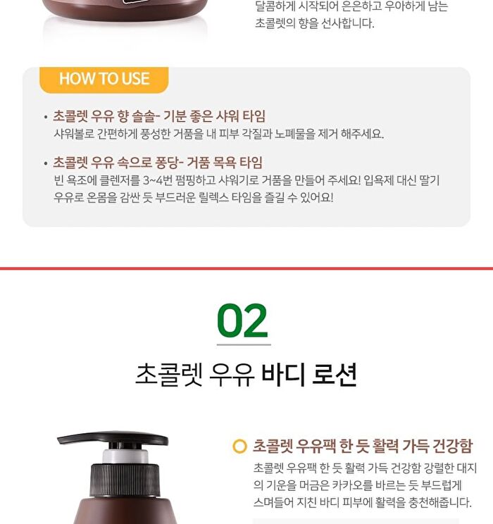 Milk Body Lotion - 9 Types - Peach