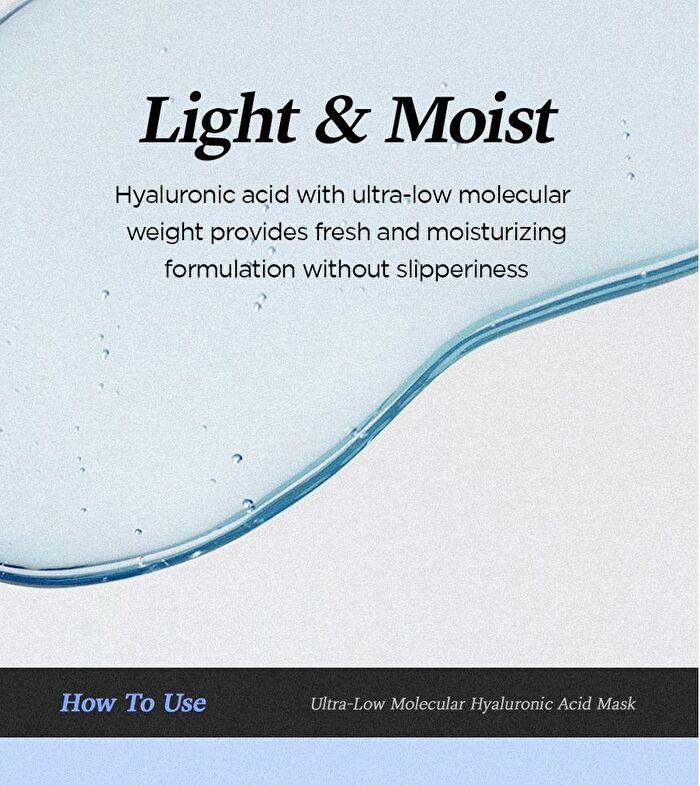 Ultra-low Molecular Hyaluronic Acid Mask Set - 25g x 10 pcs