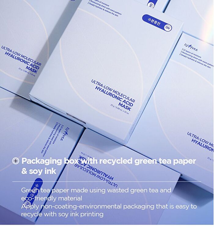 Ultra-low Molecular Hyaluronic Acid Mask Set - 25g x 10 pcs