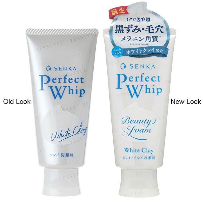 Senka Perfect Whip White Clay Beauty Face Foam - 120g