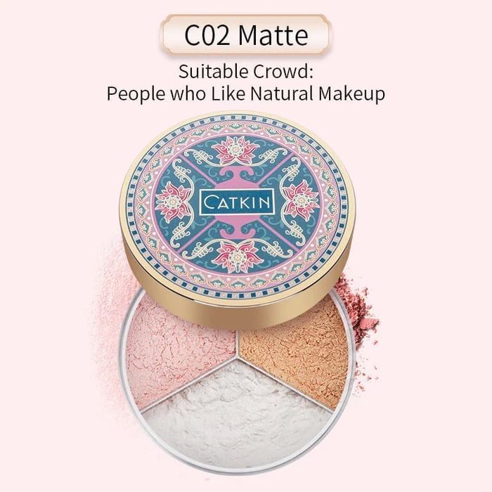 Catkin 3-Colors Loosing Finishing Powder- 2 Colors - #C01  Shimmer