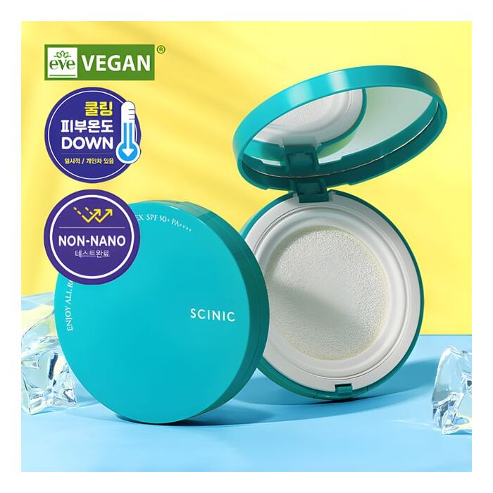 Scinic Enjoy All Round Airy Sun Cushion EX - Renewed: 25g