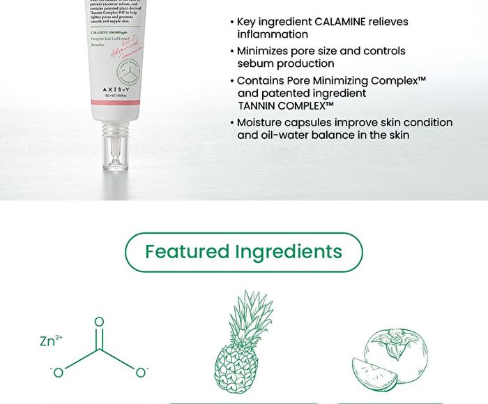 Axis-y Calamine Pore Control Capsule Serum - 50ml