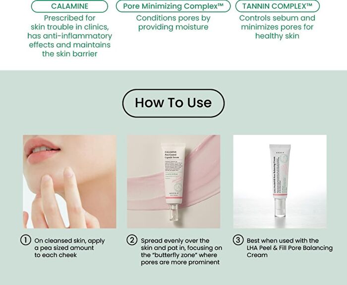 Axis-y Calamine Pore Control Capsule Serum - 50ml