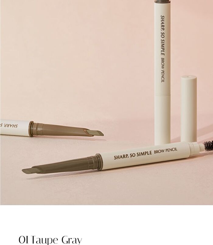 Sharp So Simple Brow Pencil - 3 Colors - #01 Taupe Gray