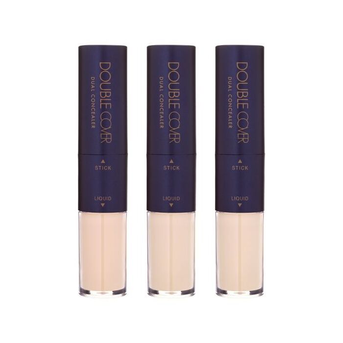 Double Cover Dual Concealer - 3 Colors - #01 Light Beige