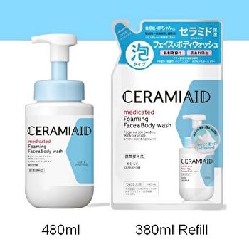 Ceramiaid Foaming Face & Body Wash - 380ml Refill
