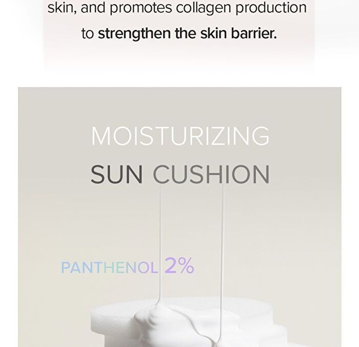 Vegan Niacinamide Panthenol Sun Cushion - 25g