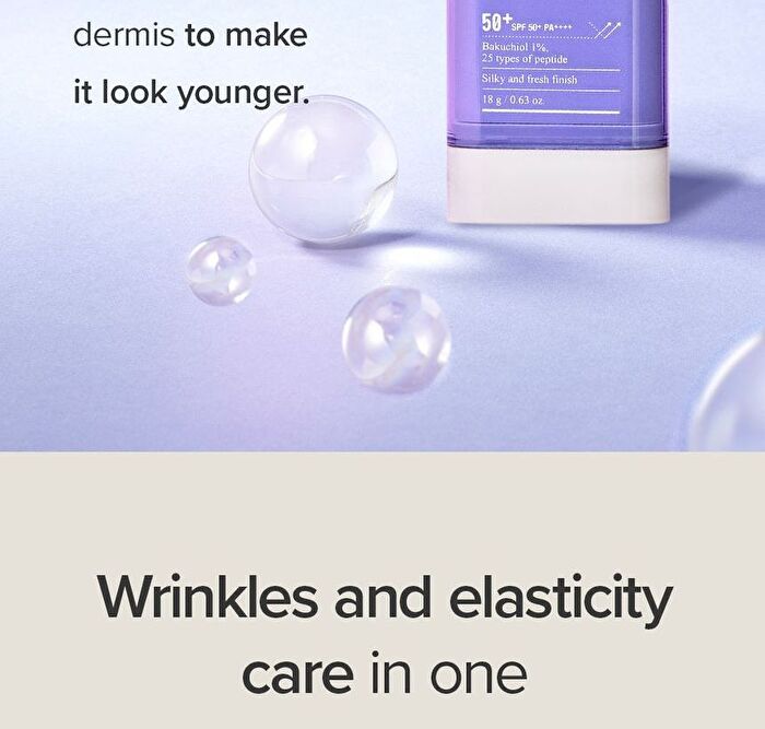 Vegan Peptide Bakuchiol Sun Stick - 18g