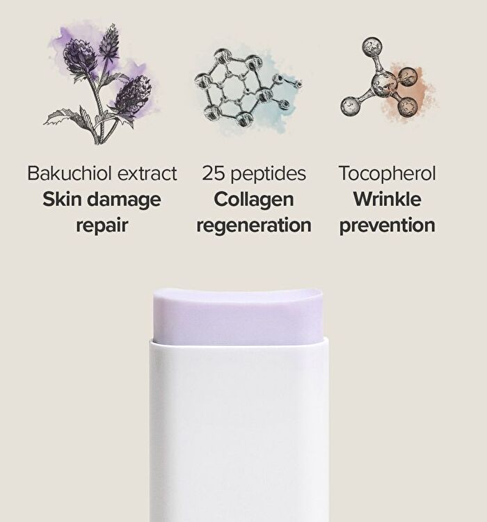 Vegan Peptide Bakuchiol Sun Stick - 18g