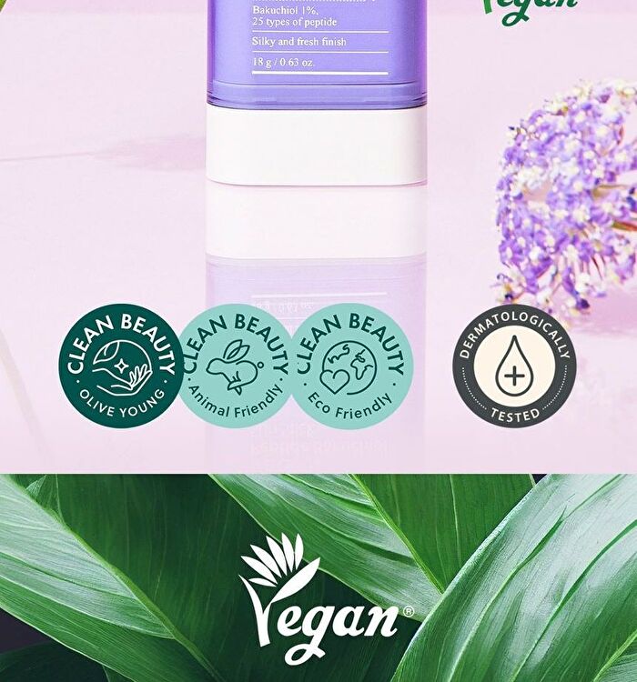 Vegan Peptide Bakuchiol Sun Stick - 18g