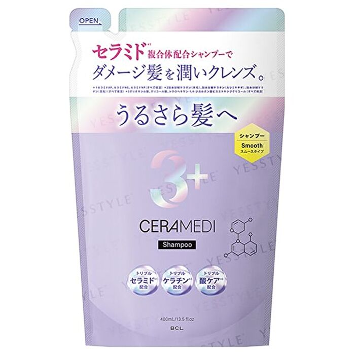 Ceramedi Triple Ceramide Lock & Cleanse Hair Shampoo - 400ml Refill