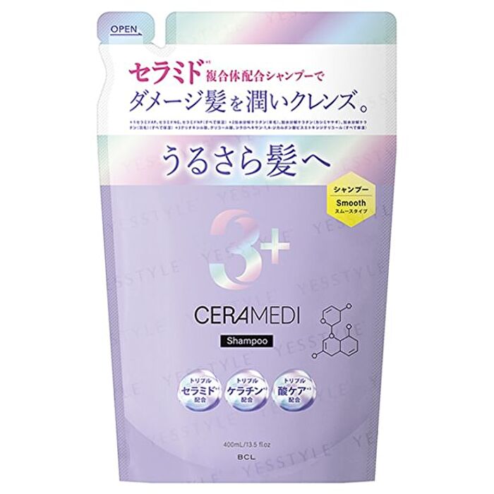 Ceramedi Triple Ceramide Lock & Cleanse Hair Shampoo - 400ml Refill