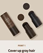 Mqny Fake Up Hair Cover Stick - 2 Colors - Natural Black