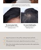 Mqny Fake Up Hair Cover Stick - 2 Colors - Dark Brown