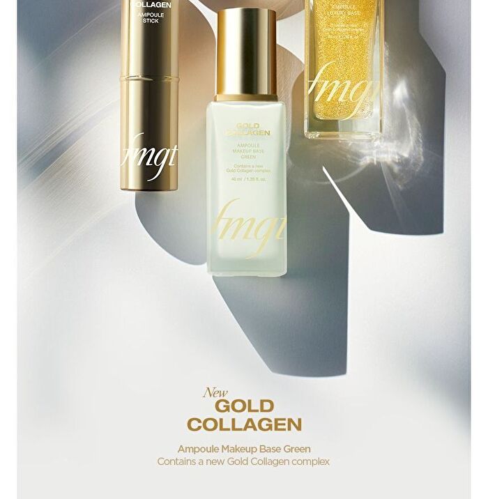 fmgt Gold Collagen Ampoule Makeup Base - Green