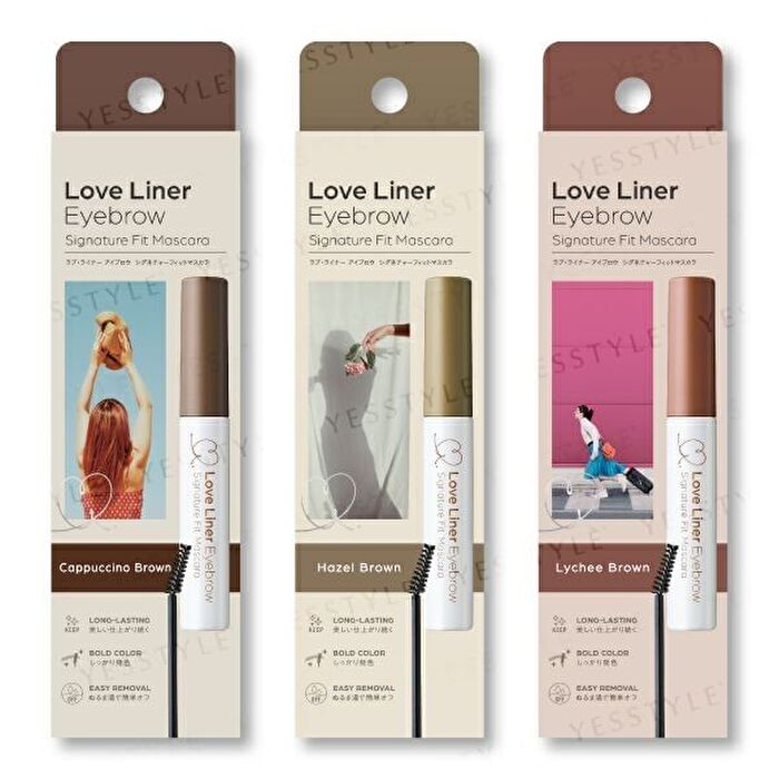 Love Liner Eyebrow Signature Fit Mascara - Cappuccino Brown