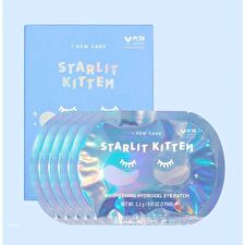 I Dew Care Starlit Kitten Brightening Hydrogel Eye Patch Set - 3.2g x 5 pcs