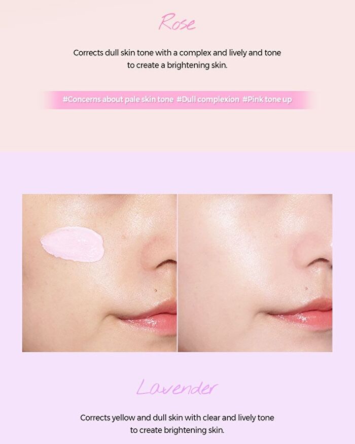 Klavuu White Pearlsation Ideal Actress Backstage Cream - 3 Colors - Renewed - Rose