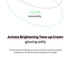 Klavuu White Pearlsation Ideal Actress Backstage Cream - 3 Colors - Renewed - Lavender