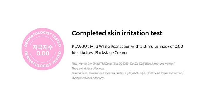Klavuu White Pearlsation Ideal Actress Backstage Cream - 3 Colors - Renewed - Mint